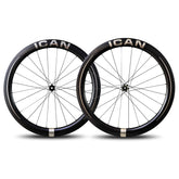 ICAN Carbon Road Bike Disc Wheels AERO WD Disc 21mm Inner Width